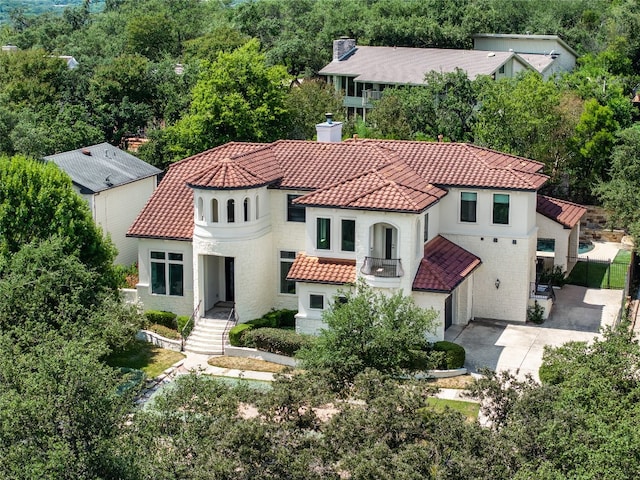 view of rear view of house