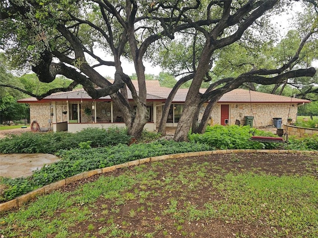 view of ranch-style home