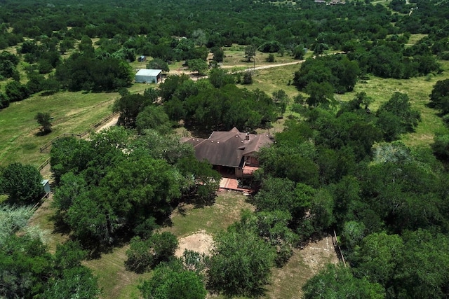 view of aerial view