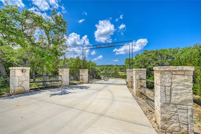 view of gate