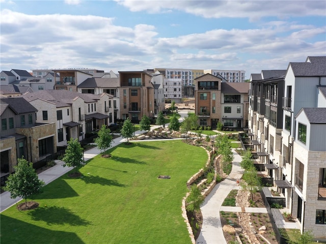 view of property's community featuring a residential view