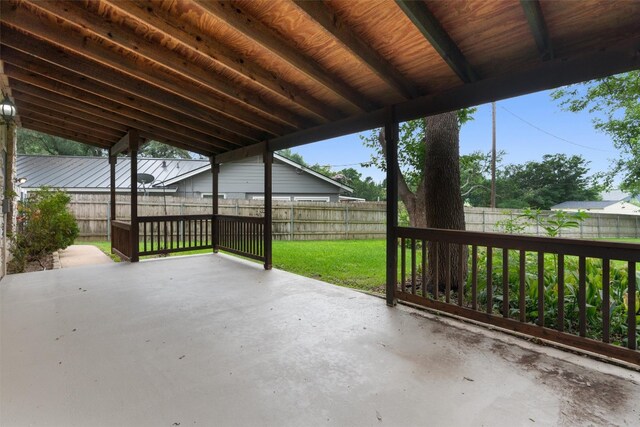 view of patio / terrace