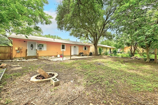 view of rear view of house