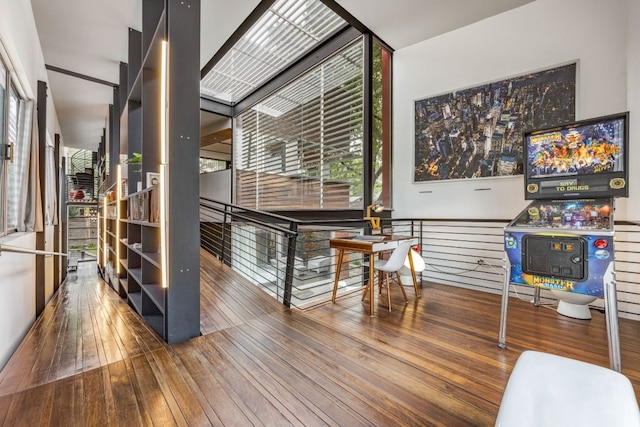 704 W Live Oak St, Austin, TX 78704 - interior space with healthy amount of natural light and wood-type flooring