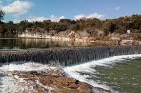 view of water feature