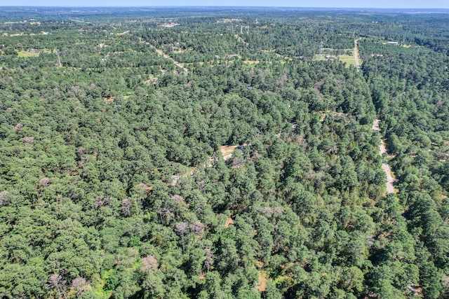 view of aerial view