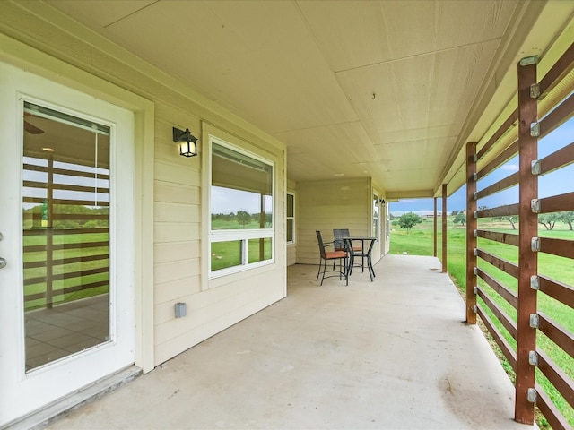 view of patio / terrace