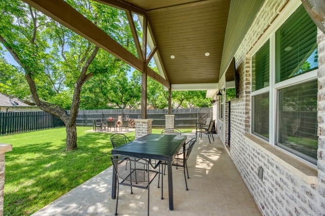 view of patio / terrace