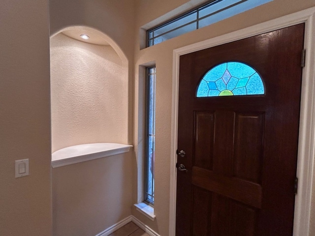 entryway with a healthy amount of sunlight