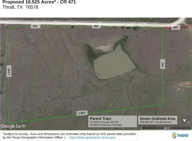 2294 County Rd 471, Thrall TX, 76578 land for sale