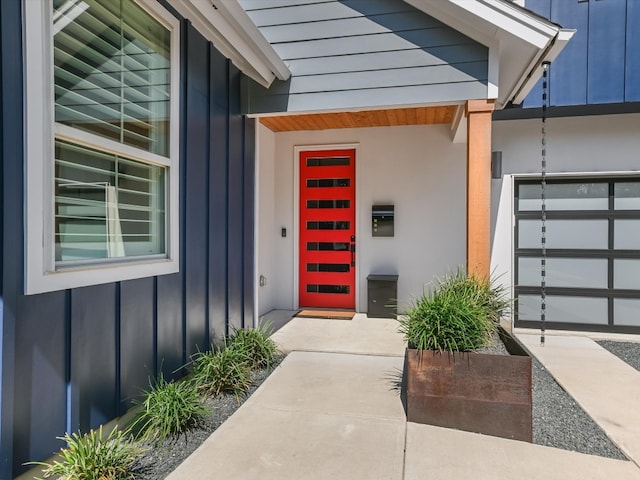 view of entrance to property