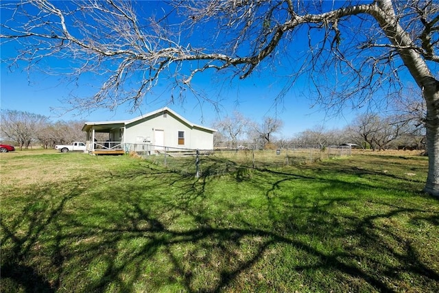 view of yard