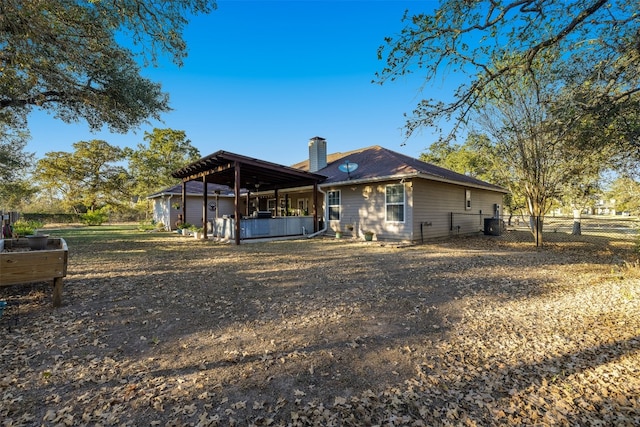 view of rear view of house