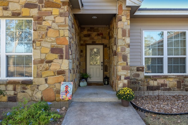 view of property entrance