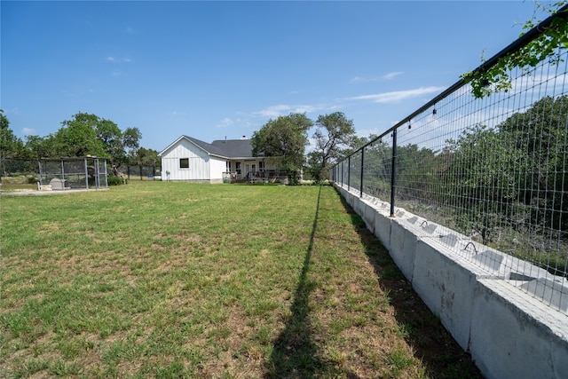 view of yard