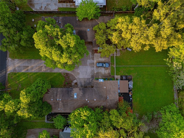 view of aerial view