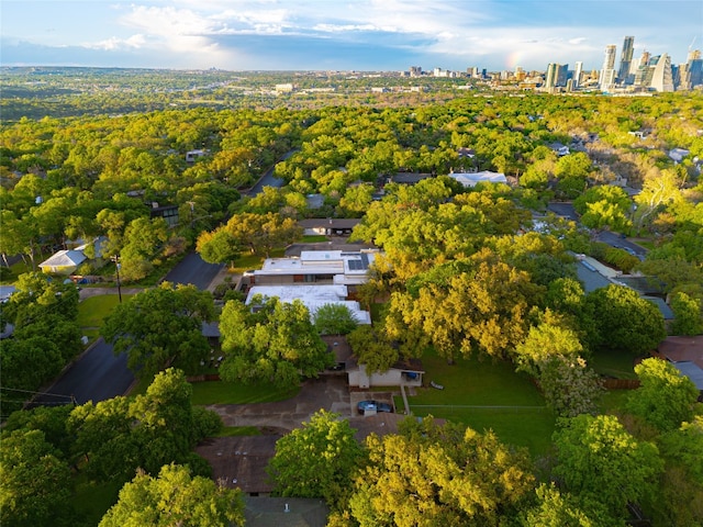 view of aerial view