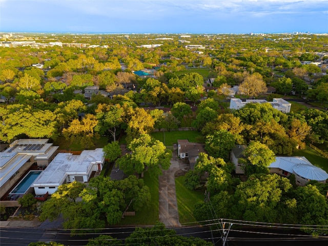 view of aerial view