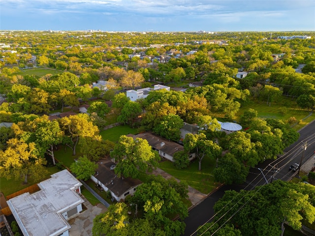 view of aerial view