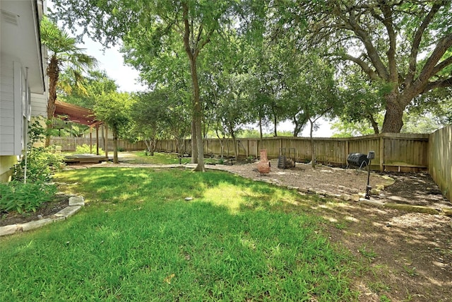 view of yard