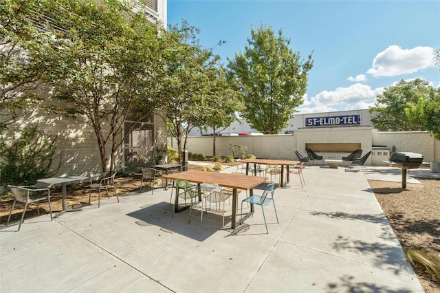 view of patio