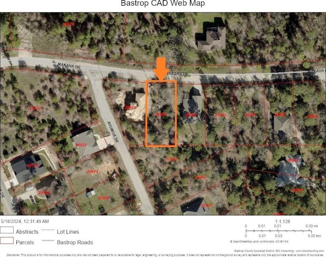 LOT1481 Makaha Dr, Bastrop TX, 78602 land for sale