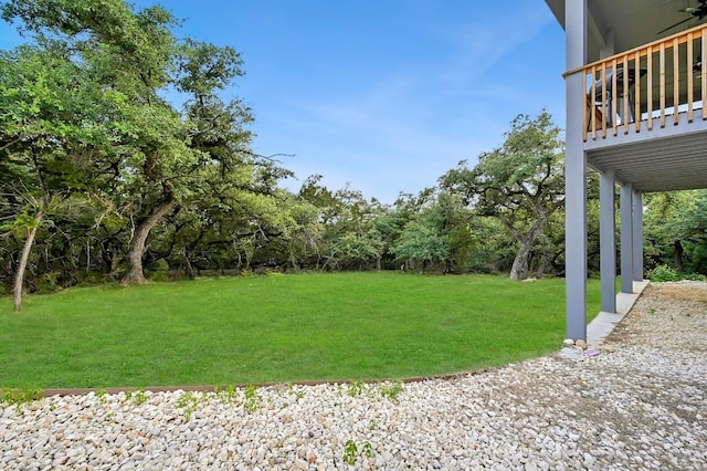 21201 Norris Cv, Lago Vista, TX 78645 - view of grassy yard
