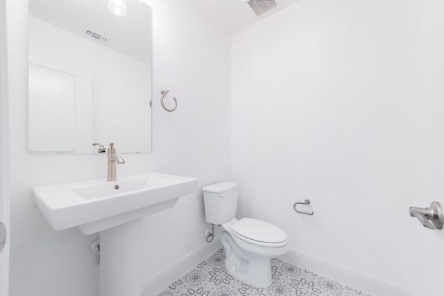 bathroom with toilet