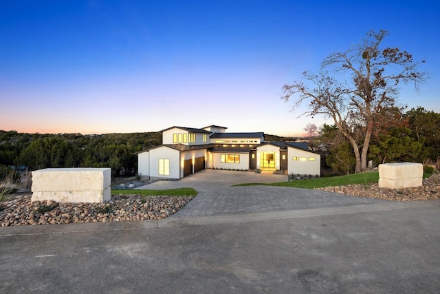 18116 Cedar Sage Ct, Lago Vista, TX 78645 - view of front of home with driveway and a garage