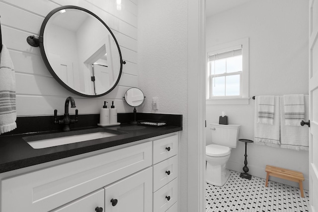 1451 Gatlin Creek Rd E, Driftwood, TX 78619 - bathroom with toilet and vanity