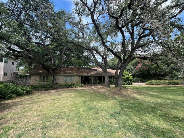 view of yard