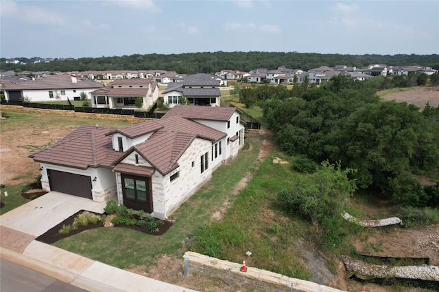 view of drone / aerial view