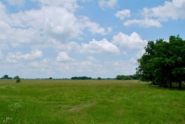 view of nature featuring a rural view