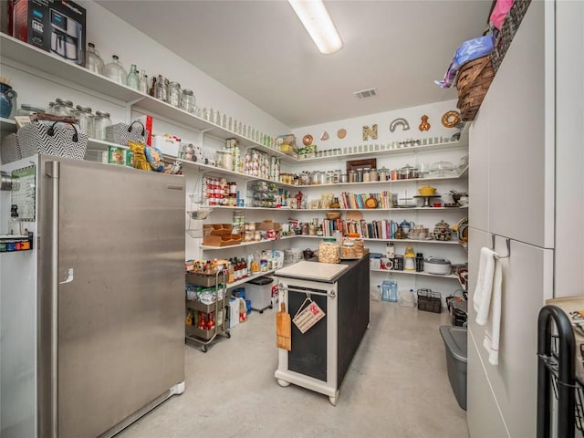 view of pantry