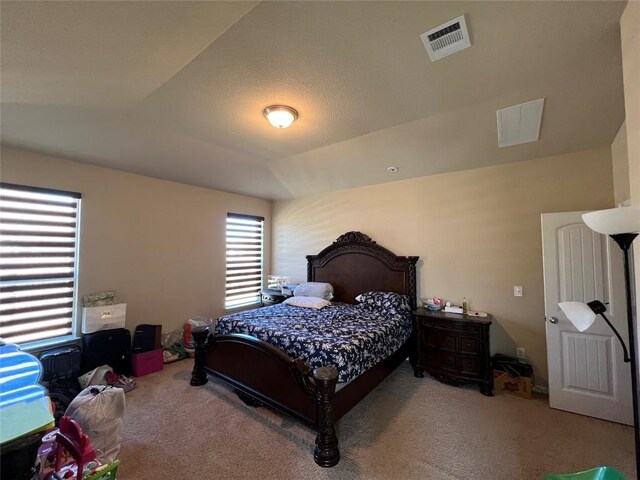 bedroom featuring carpet flooring