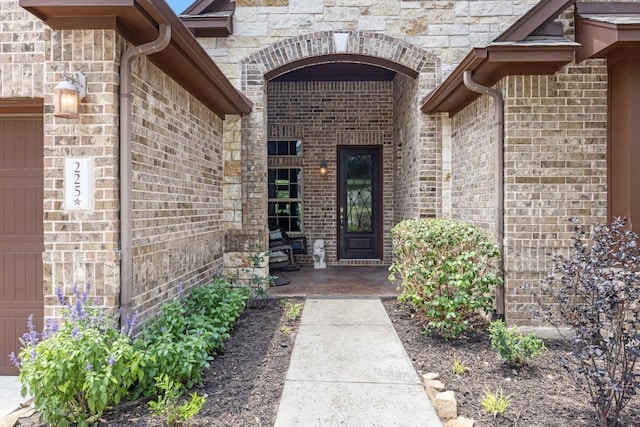 view of entrance to property