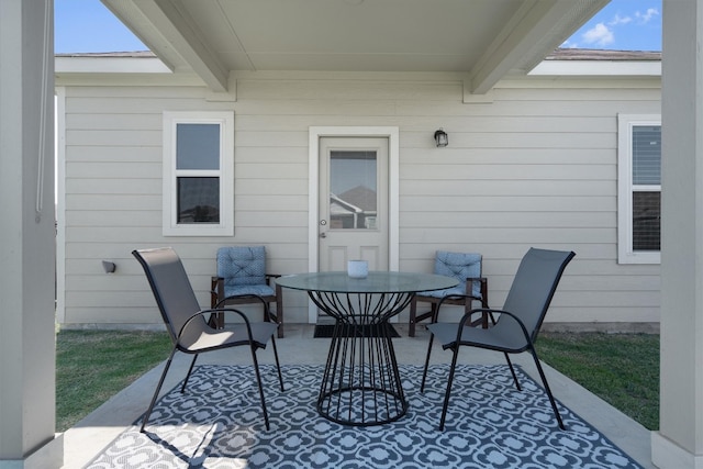 view of patio