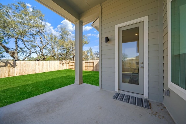 view of patio / terrace