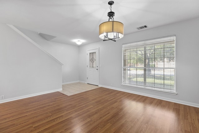 entryway featuring light hardwood / wood-style flooring