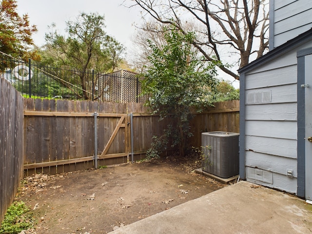 view of patio / terrace with cooling unit