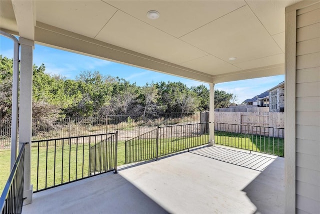 view of patio / terrace