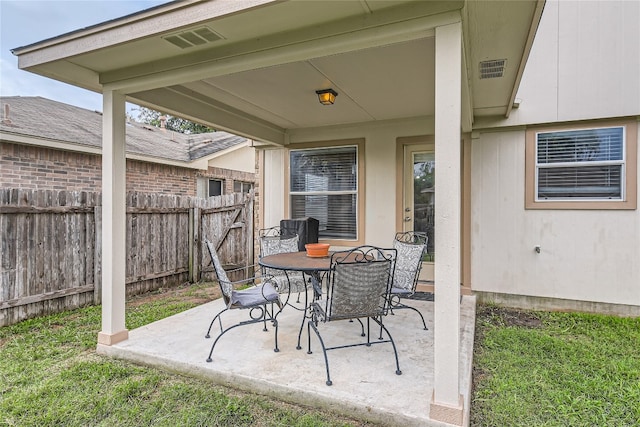 view of patio / terrace