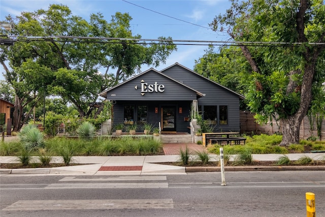 view of bungalow-style home