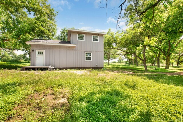 view of back of property