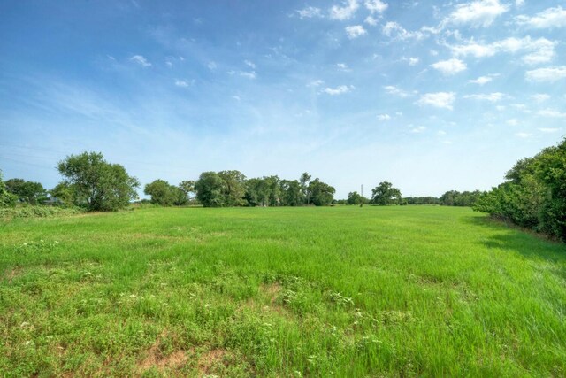 view of landscape with a rural view