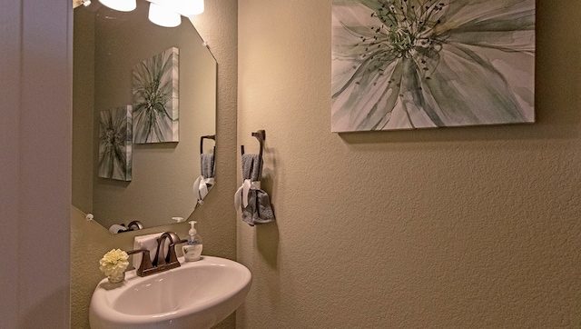 bathroom with sink