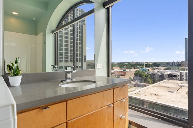 bathroom featuring sink