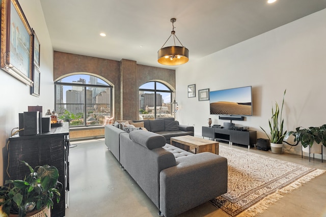 view of living room