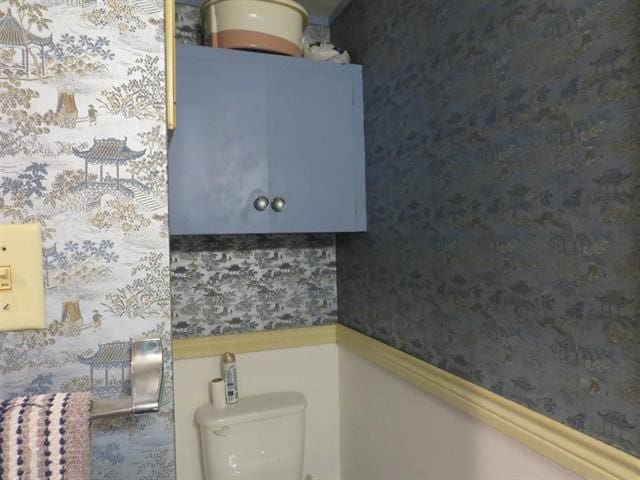 bathroom with toilet