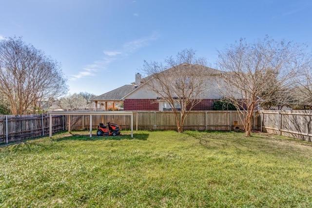 253 Lear Ave, Buda, TX 78610 - view of fenced backyard